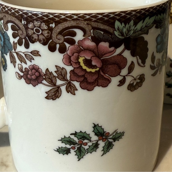 Spode Woodland Grove Christmas Tree Mugs  Coffee Cup Holiday Retired - Picture 8 of 11